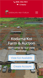 Mobile Screenshot of kodamakoifarm.com